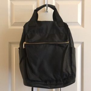 Black backpack
